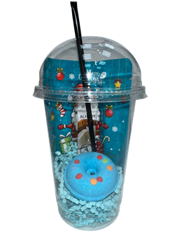 Стаканчик подарочный голубой