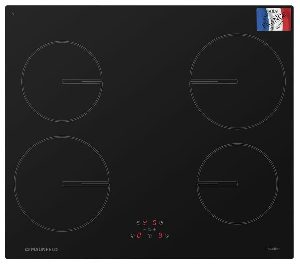 Встраиваемая индукционная варочная панель Maunfeld MVSI59.4HZ-BK