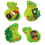 Магнит «Змеиная сказка» 5*6,5 см, микс