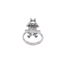 "Пипин" кольцо в серебряном покрытии из коллекции "Кассида" от Jenavi