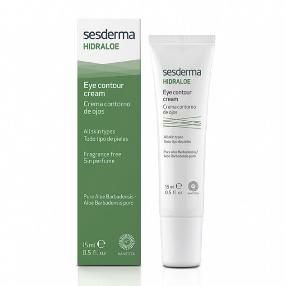 Sesderma HIDRALOE Eye contour cream | Увлажняющий крем-контур вокруг глаз, 15 мл