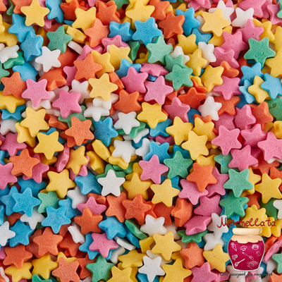 Посыпка "Звезды разноцветные" мини, 75 гр.