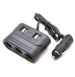 Разветвитель авто IN-CAR NO.1678 (4USB/3гнезда/120W)