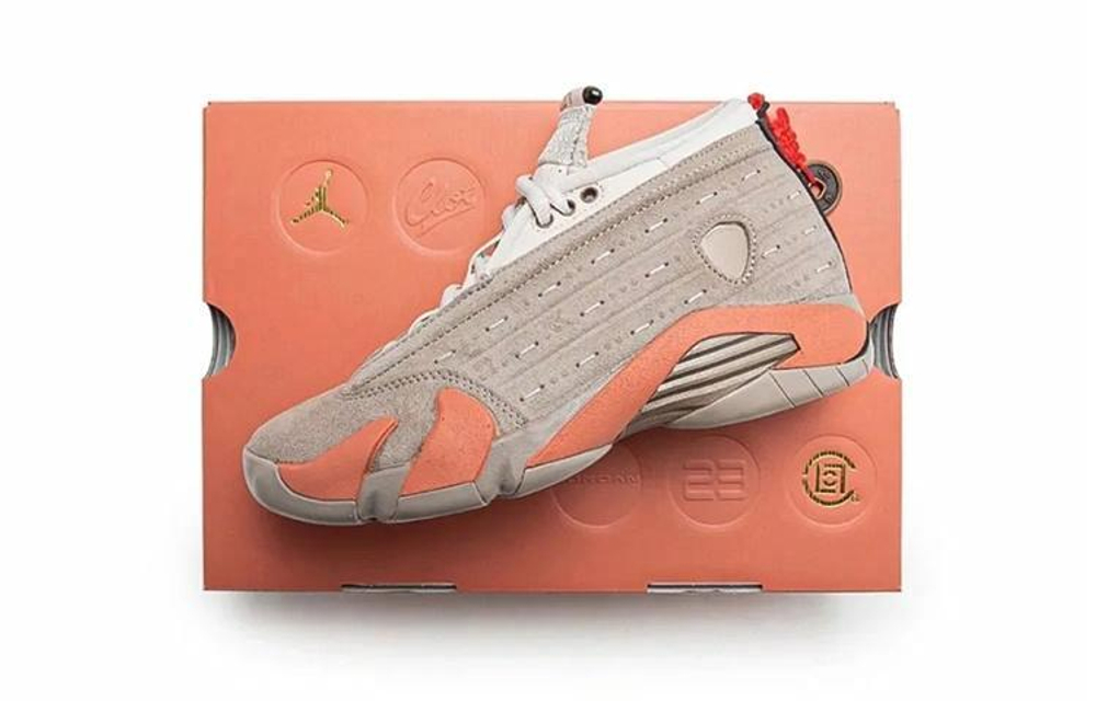 Кроссовки Clot X Jordan Air Jordan 14 Low Sp "Terracotta"