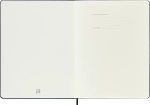 Еженедельник на 2025 год (DHB2012WN4) Moleskine Classic WKNT XL 190х250мм 144стр. синий сапфир