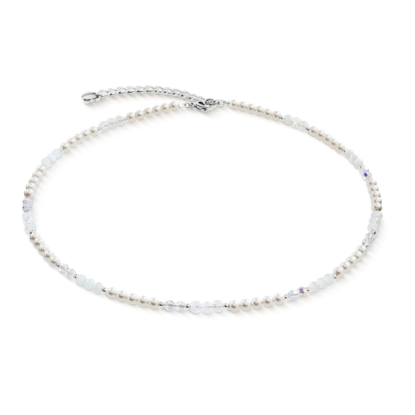 Колье Coeur de Lion White-Silver 4245/10-1417