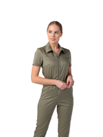 Комбинезон медицинский женский Dr. Nice DRN270, графит, 42