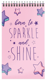 Блокнот А7 40л. кл. "SHINE BRIGHT" (Schoolformat)