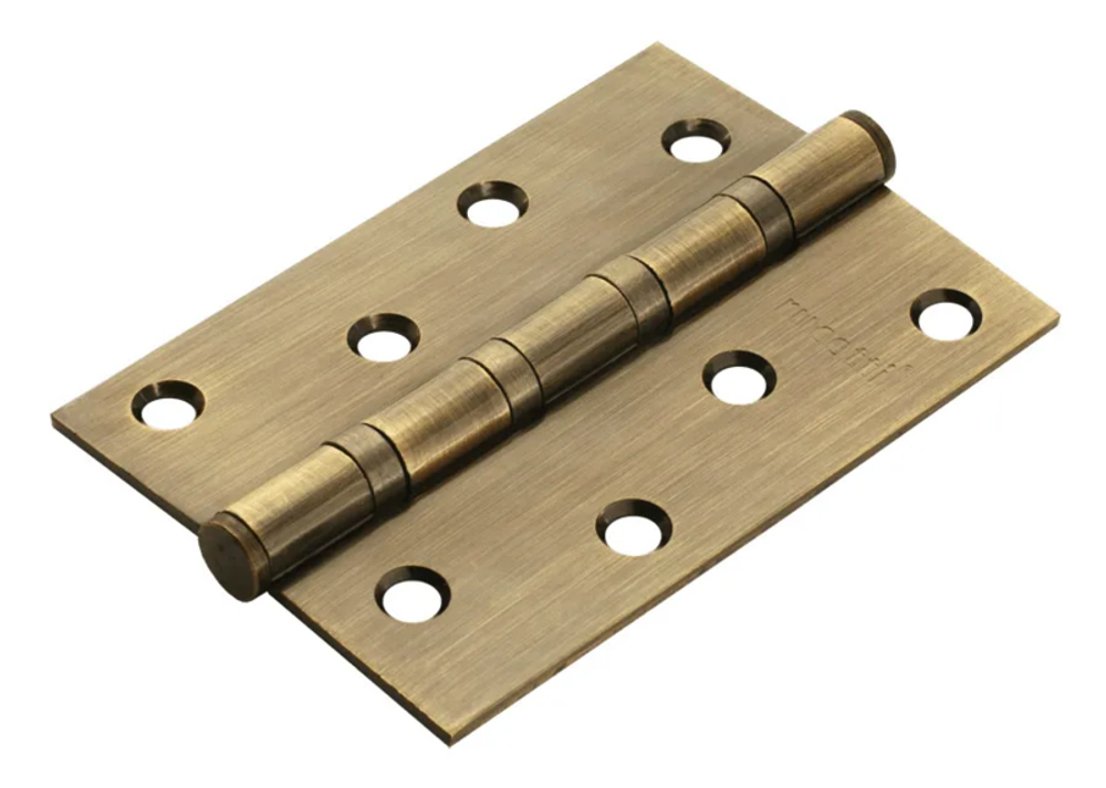 Петля стальная универсальная RS 100X70X2.5-4BB бронза античная