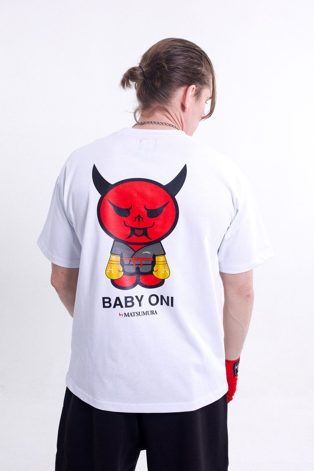 Футболка by Matsumura Baby Oni белая