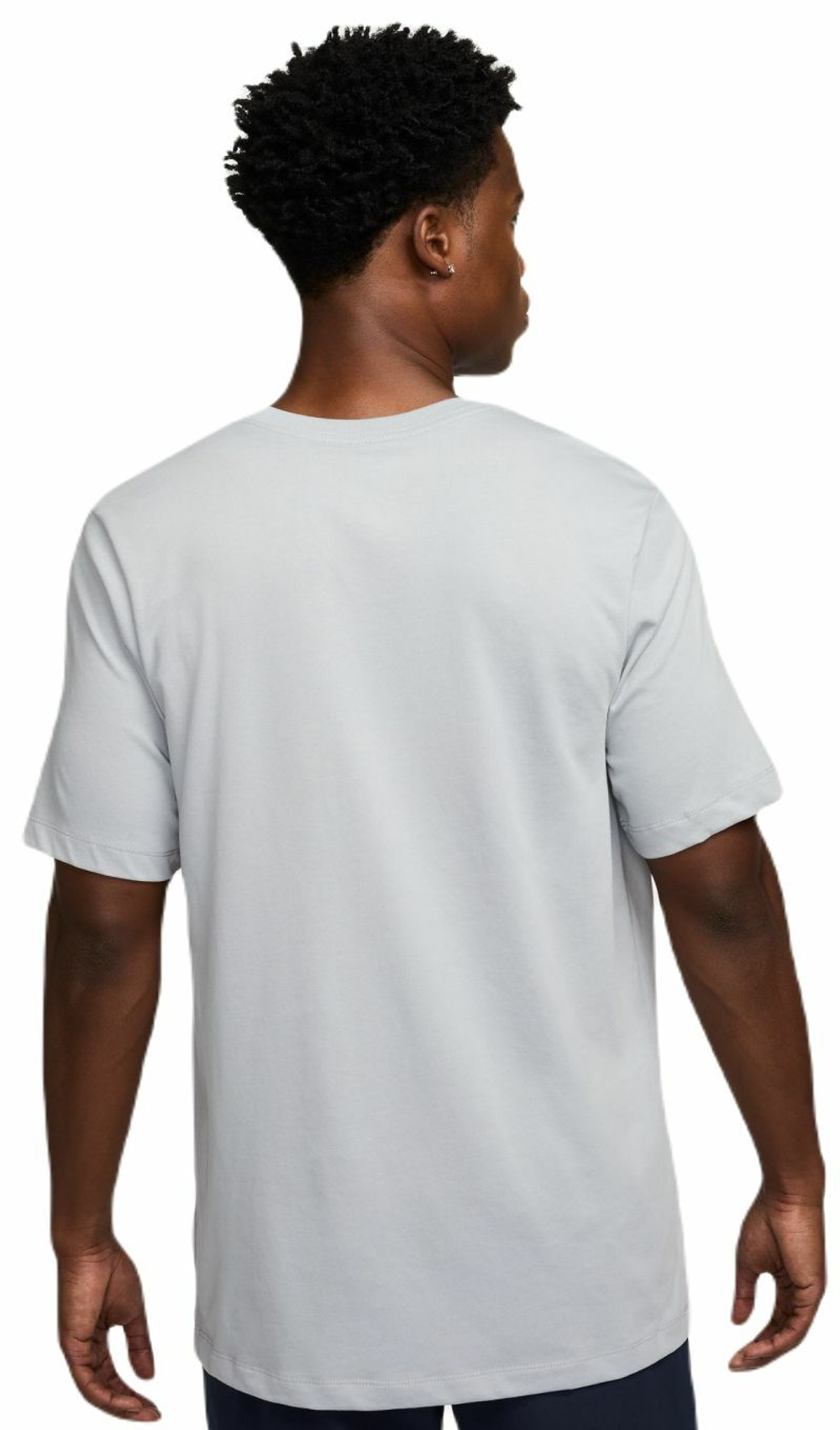 Мужская теннисная футболка Nike Court Dri-Fit Short Sleeve T-Shirt - wolf grey