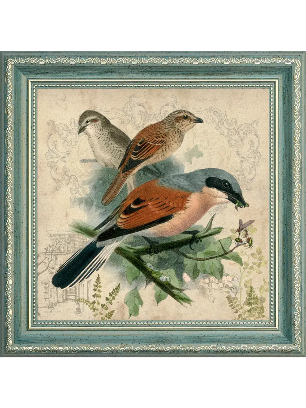 Картина на стену интерьерная на холсте 25*25 см