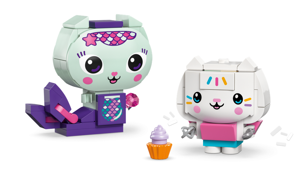 Конструктор LEGO Gabby's Dollhouse Друзья-кошки кирпичной сборки Гэбби 11215 | LEGO Gabby's Cat Friends 324 детали | 6+