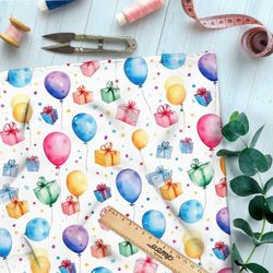 Ткань премиум дюспо праздничная фейерия