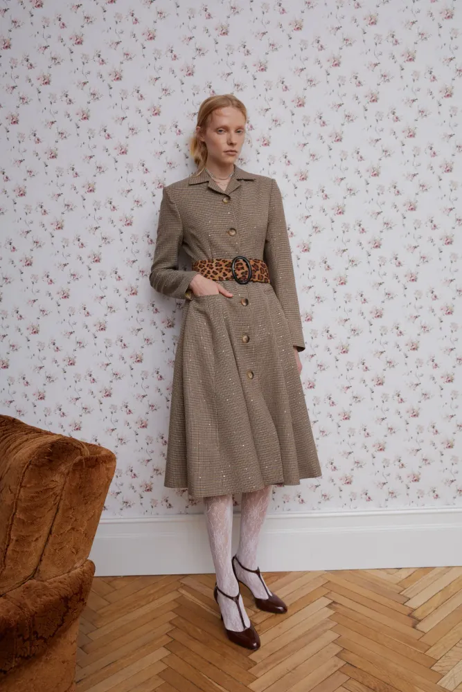 Платье "Кира", коричневый Платье "Кира", коричневый