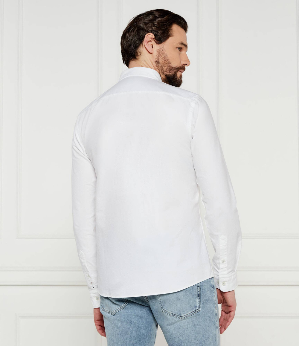 Рубашка H-ROAN-BD-E-C1-243 BOSS BLACK - белый(50521996)