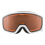 2025 Маска ALPINA Scarabeo S White Gloss/Orange кат. 2