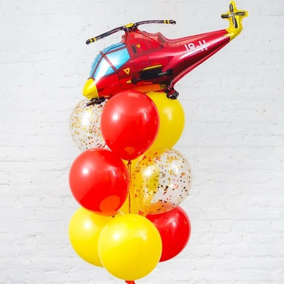 Фонтан Красный вертолет