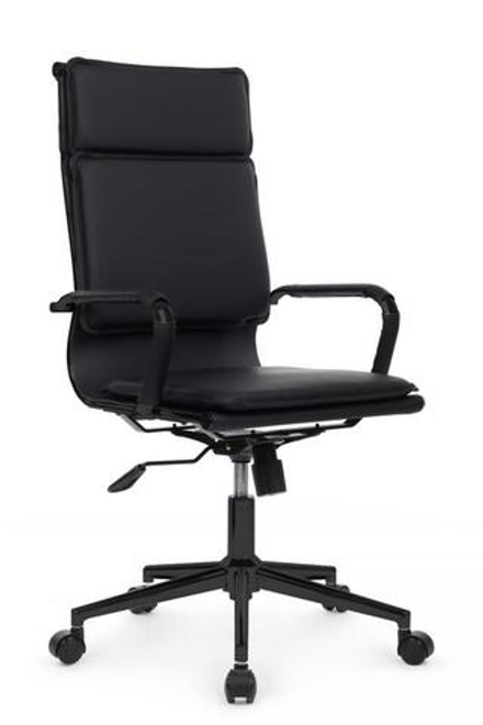 Кресло Riva Хьюго RCH 6003-1SEB Черный/Металл Черный