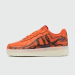 Кроссовки Nike Air Force 1 Low Skeleton Orange