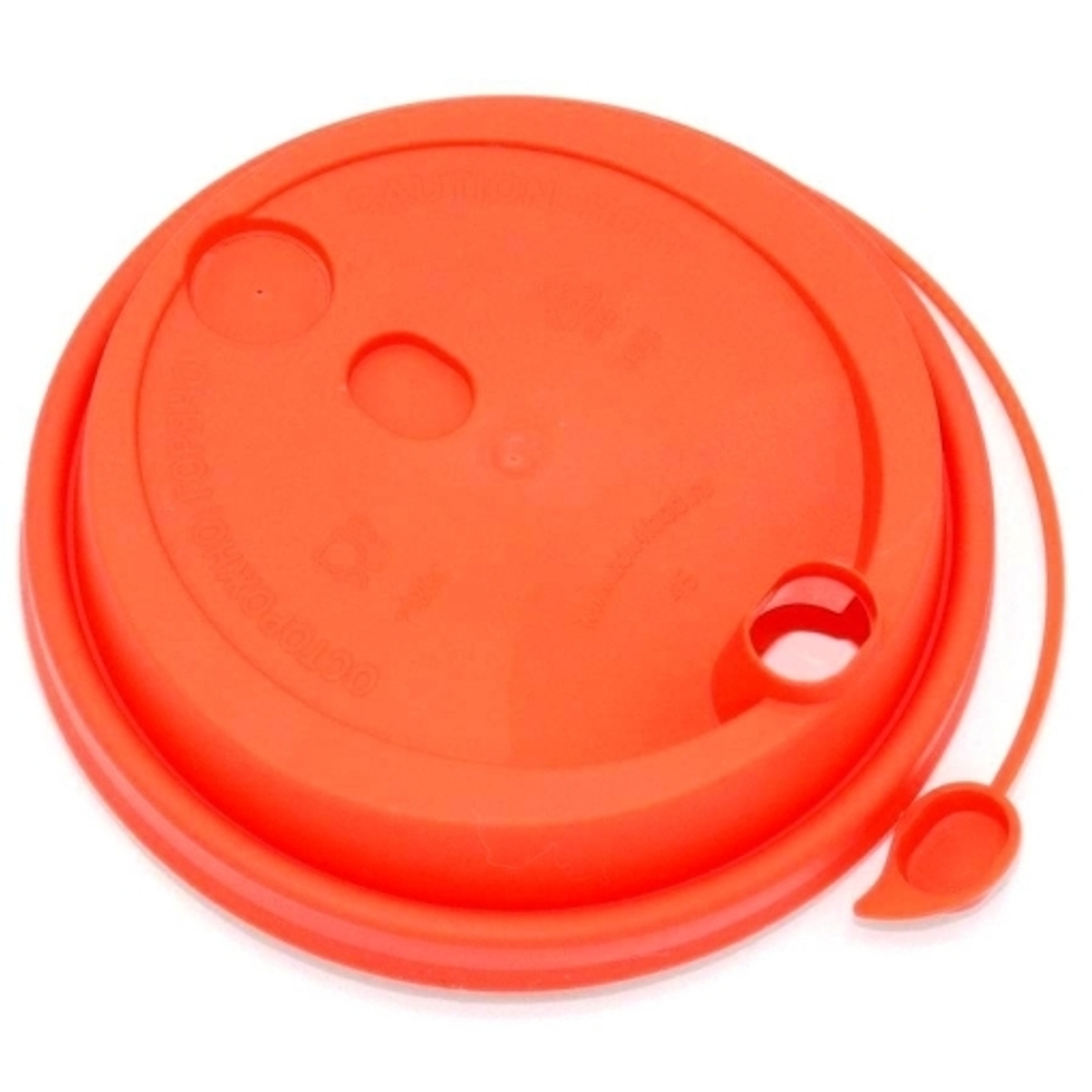 Крышка d90мм ФЛИП-ТОП КРАСНАЯ Покров (50/1000)