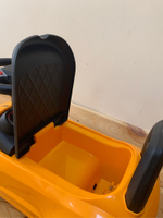 84569/Каталка-автомобиль "SuperCar" -2 со звуковым сигналом (оранжевая)/5