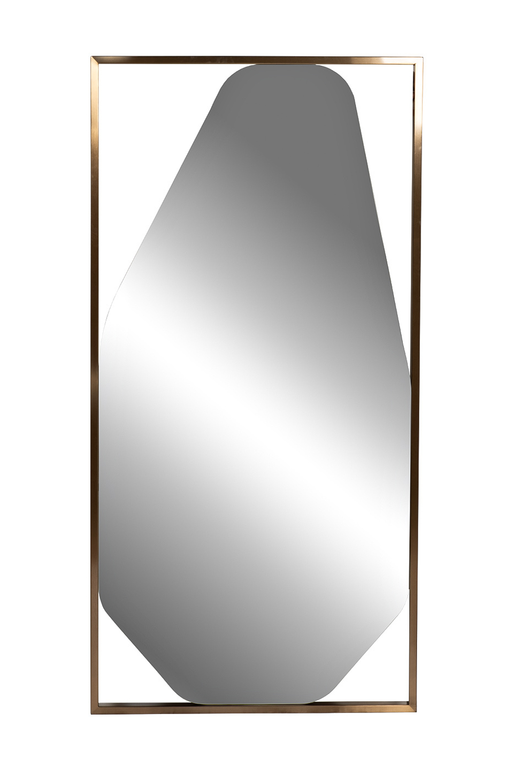 Зеркало декоративное напольное в раме 86x10x166см Garda Decor KFG206