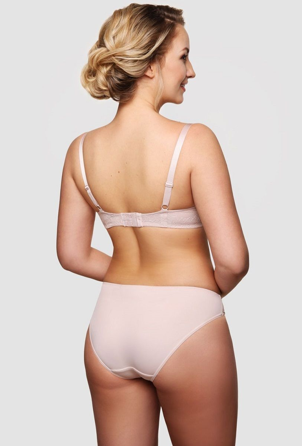 Бюстгальтер пуш-ап со встроенным гелевым корректором (Размер: 75A) (Цвет: пудровый)