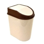 Контейнер для мусора 8л. Беж.мрамор 0,33,19х0,25м