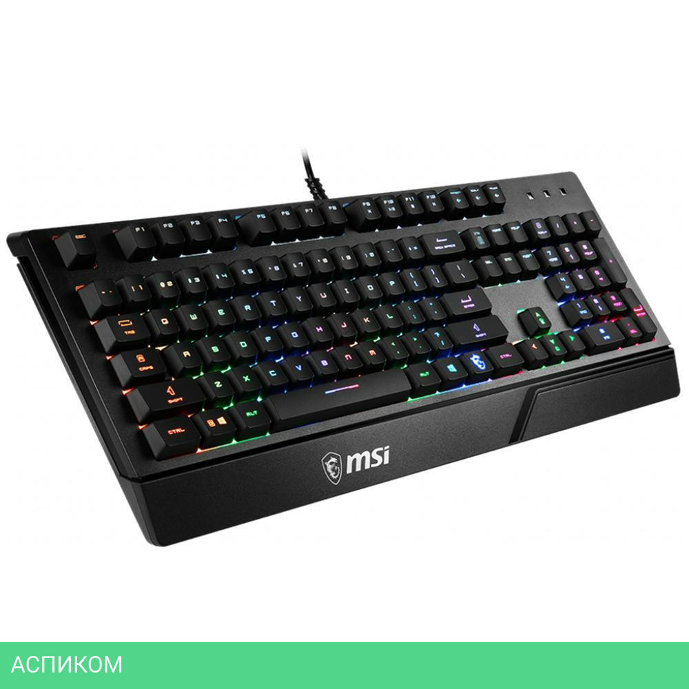 Клавиатура MSI Vigor GK20 RU Black