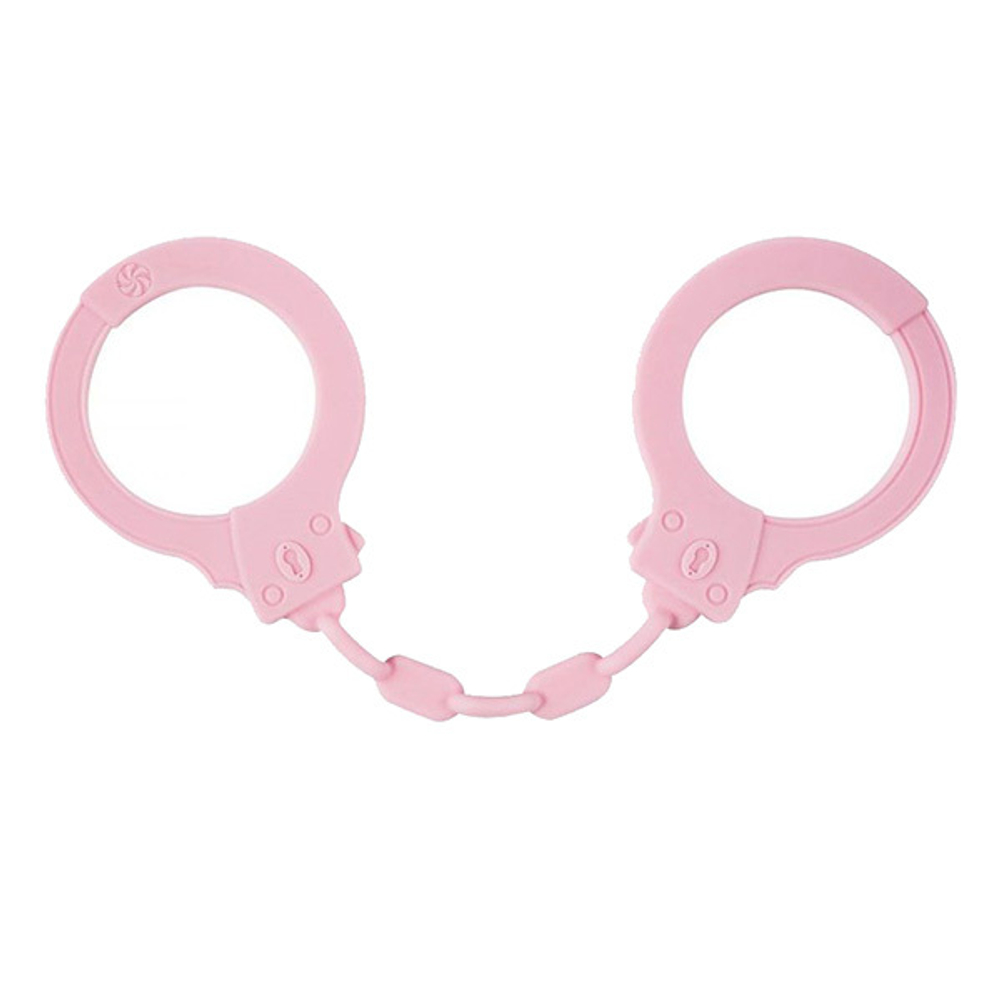 Розовые силиконовые наручники Lola Games Suppression 1167-03lola