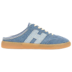 HOGAN Cool Closed Toe Slippers Women"s Light Blue