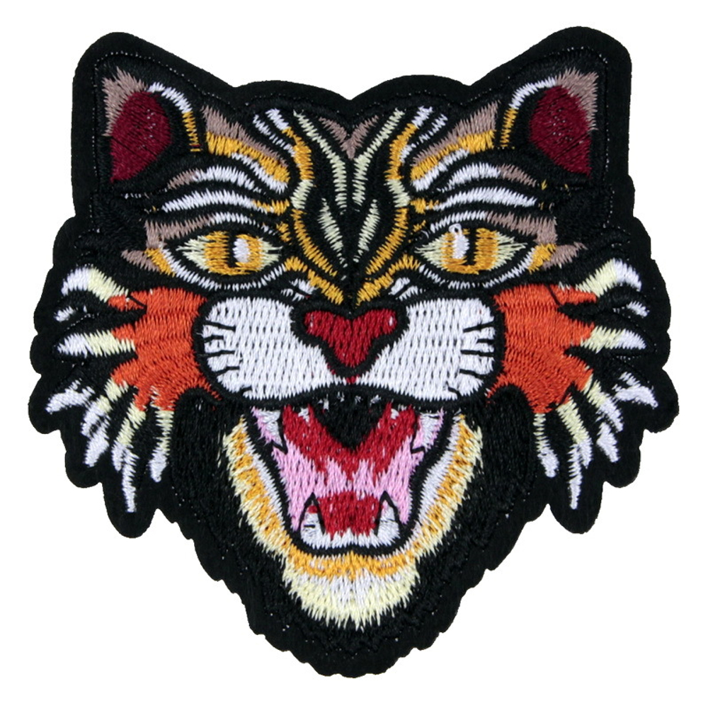 Нашивка Кошка ( 75 х 80  мм)