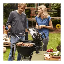 Угольный гриль Weber Master-Touch GBS C-5750, 57 см, синий океан