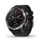 Умные часы Garmin Descent Mk2 стальные с черным ремешком 010-02132-10