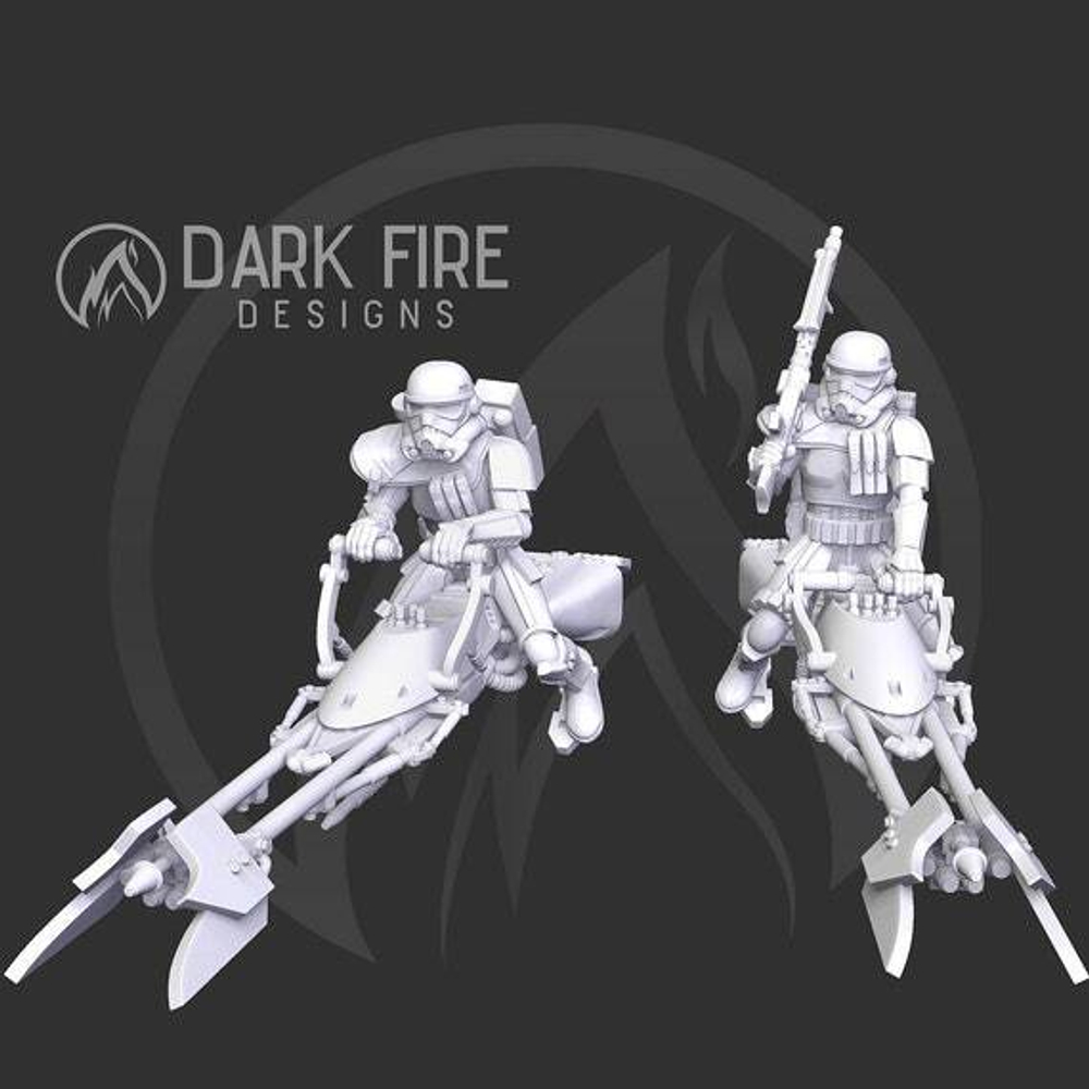 Desert Trooper Speeder Team