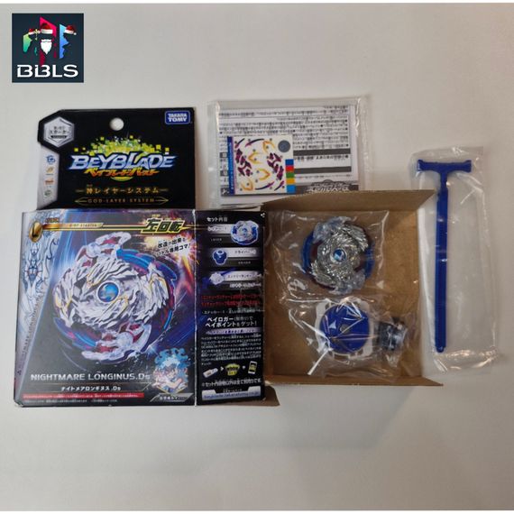 Волчок и лаунчер Nightmare Longinus Destroy B97 от Takara Tomy