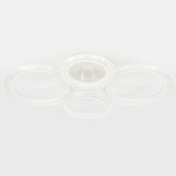 Светильник потолочный светодиодный ЭРА Модерн Ring CLL-1-59-RC WH с ДУ 59W 3000-6500К белый | Светильники SPB-6 с ДУ