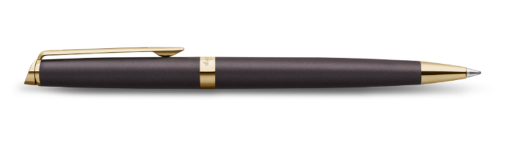 Waterman Hemisphere Metallic Black Lacquer GT ручка шариковая, 1,0мм, подарочная упаковка