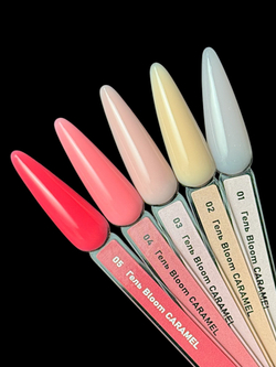 Bloom Caramel Gel 02- Гель цветной для наращивания, 15 мл