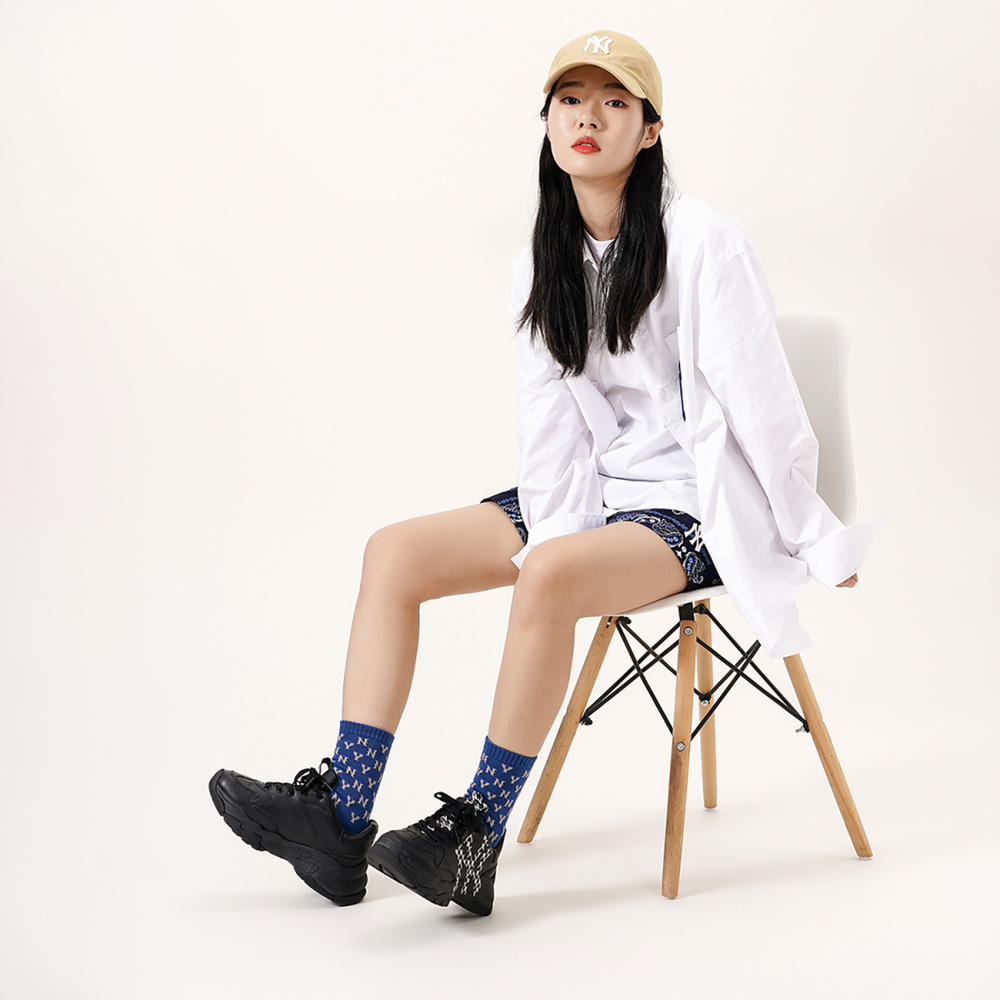 Кроссовки MLB Big Ball Chunky, 3ASHCM01N-50BKS