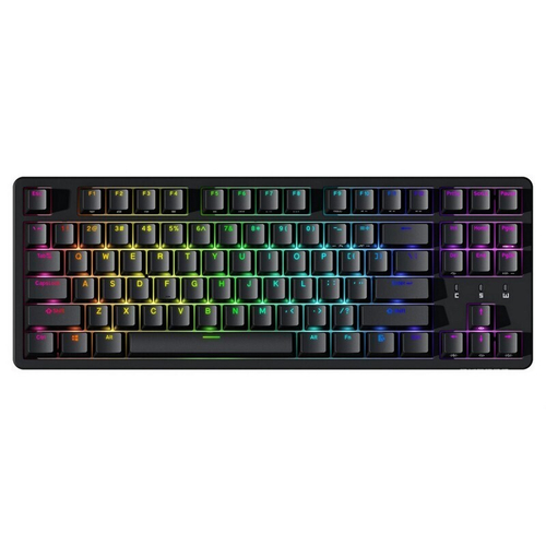 Механическая клавиатура Durgod Cavalry 87 - BLACK, TKL, PBT Double-shot keycaps, Hot-swap, RGB, Kailh turbo-Brown switch (C87-B-KL-B)