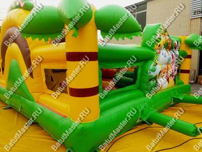 Коммерческий надувной батут "Сафари-экскурсия" 5*5*2,8 м