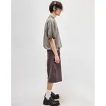 Футболка SoWhat? из плотного хлопка светло-серая