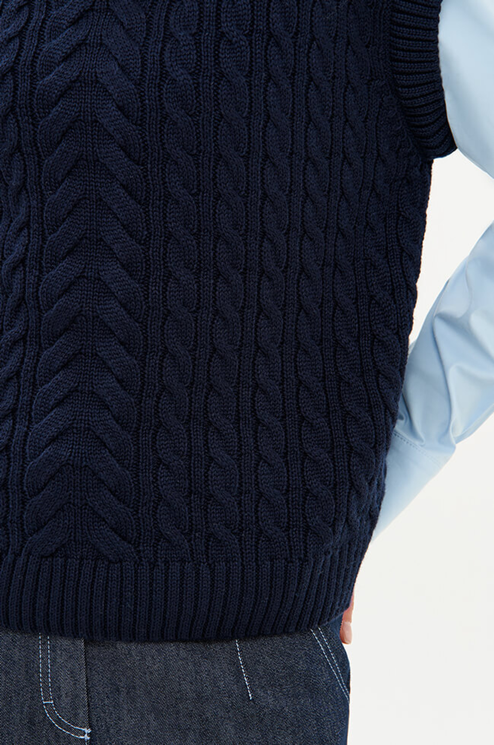 23447 Джемпер женский (синий)