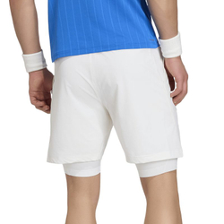 Мужские теннисные шорты Adidas Tennis Climacool Short & Tight Set - white