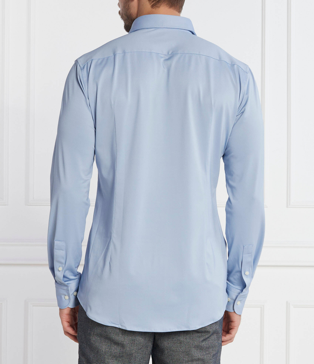 Рубашка P HANK spread C BOSS BLACK - голубой(50503533)