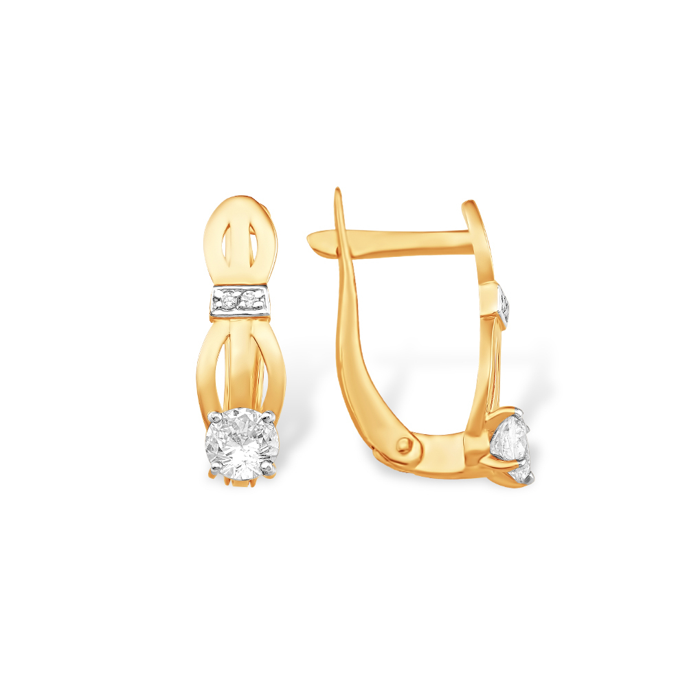 Серьги из золота 585 пробы