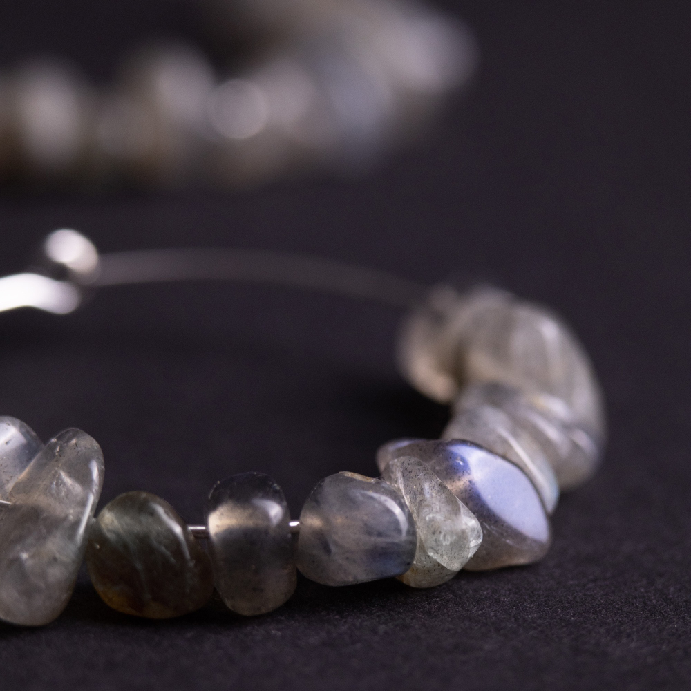 Серьги Crumble GRY