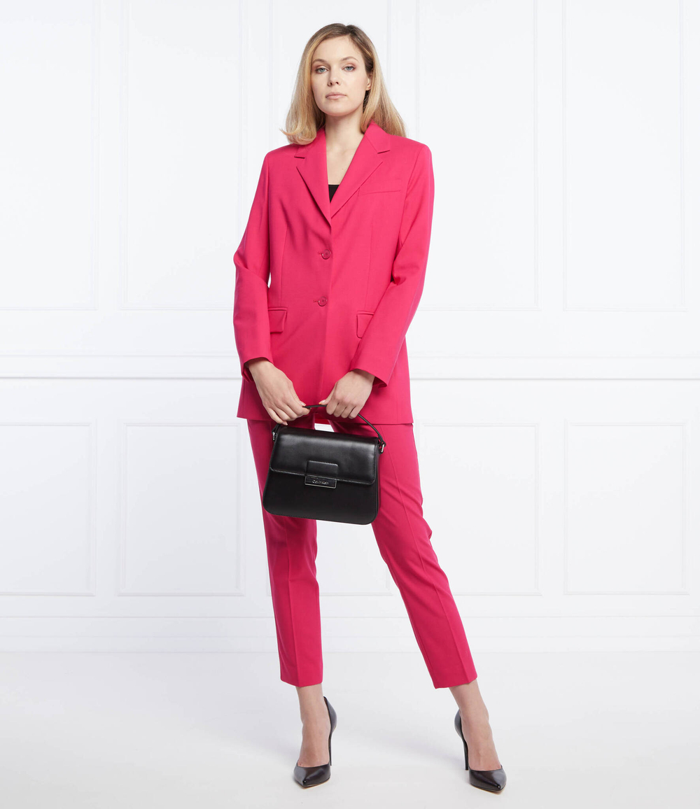 льняной пиджак tacito Weekend MaxMara - фуксия(50410327600)